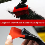 ce Scraper for Cars, Snow Scraper with Foam Handle, Lengthened Snow and Ice Scrapers for Car Windshield and Home window